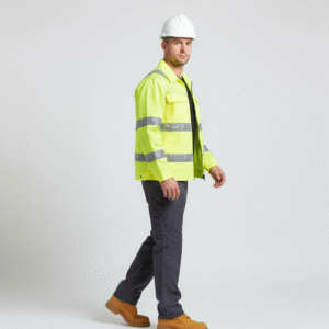 Yellow High Visibility Safety Jacket – Reflective Wear